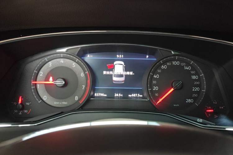 Used Volkswagen Phideon 2021 380TSI Prestige Edition Instrument Cluster