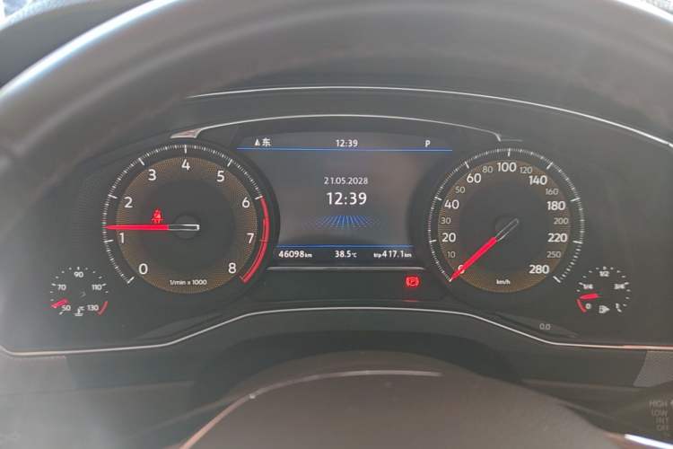 Used Volkswagen Phideon 2021 380TSI Luxury Edition Instrument Cluster