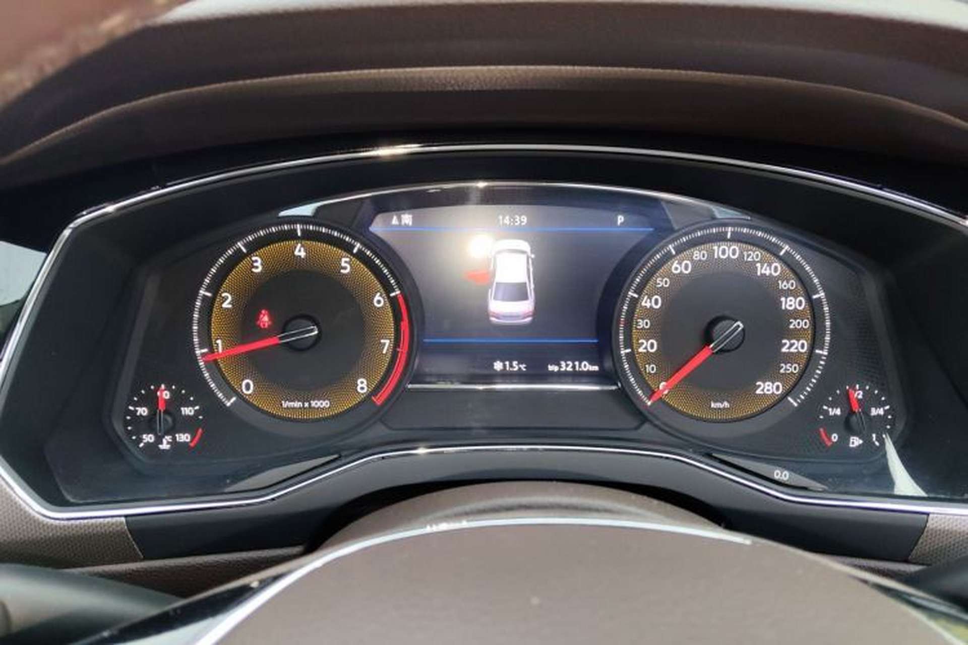 Used Volkswagen Phideon 2021 380TSI Luxury Edition Instrument Cluster