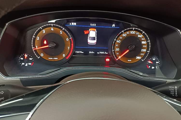 Used Volkswagen Phideon 2021 380TSI Luxury Edition Instrument Cluster