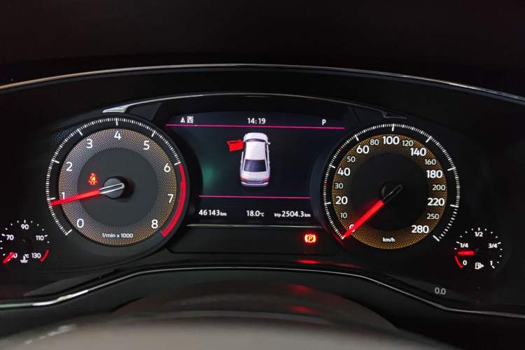 Used Volkswagen Phideon 2021 380TSI Luxury Edition Instrument Cluster