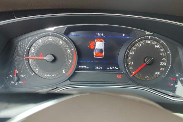 Used Volkswagen Phideon 2021 380TSI Luxury Edition Instrument Cluster