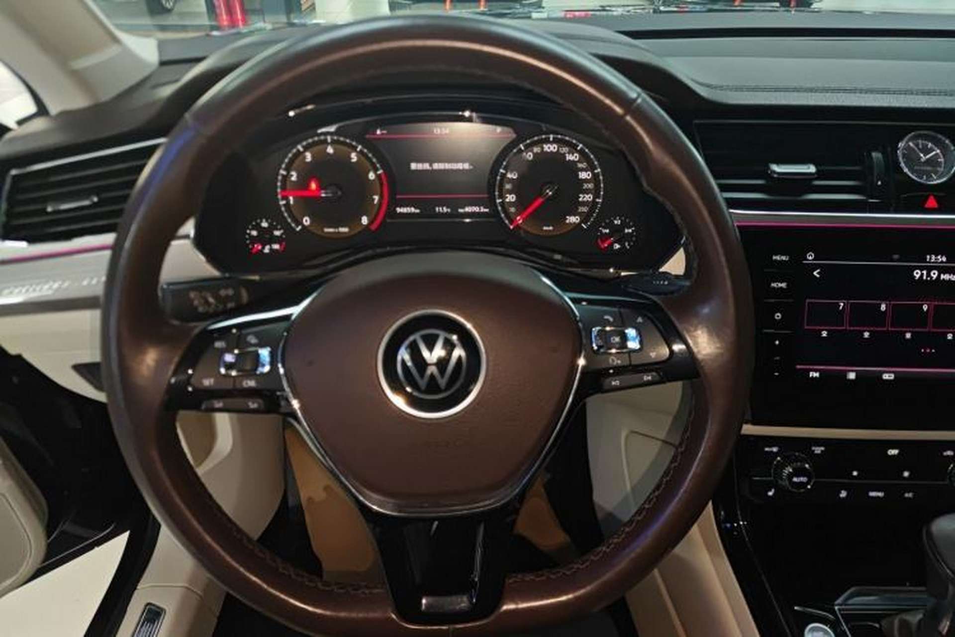 Used Volkswagen Phideon 2021 380TSI Luxury Edition Steering Wheel