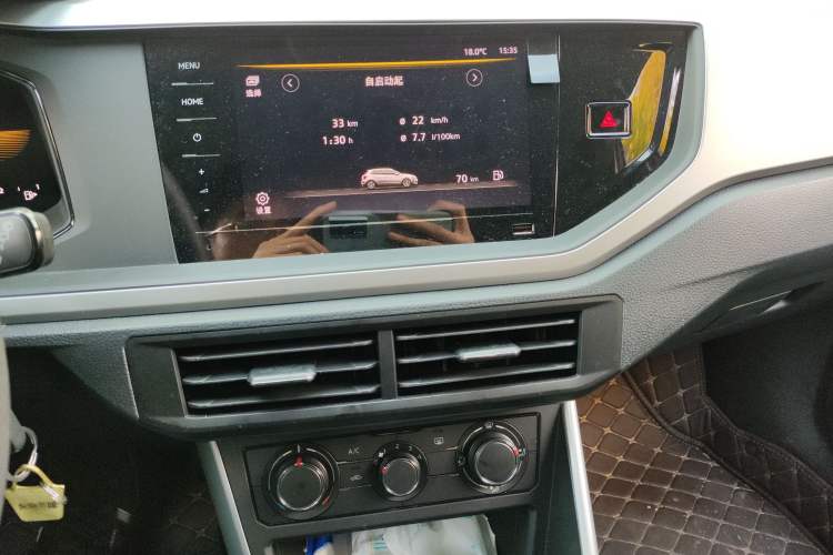 Used Volkswagen Polo 2023 Revised Plus 1.5L Automatic – Enjoy Life Edition Audio And AC Panel