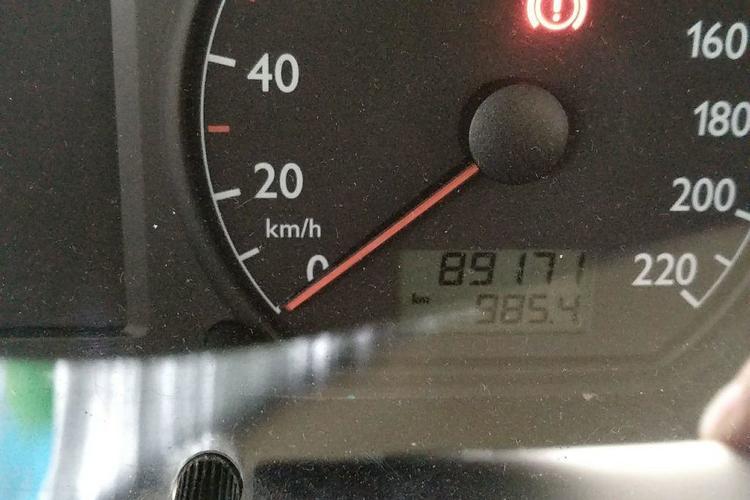 Used Volkswagen Polo 2006 Jingqing 1.4L Manual Fashion Edition Odometer Close Up