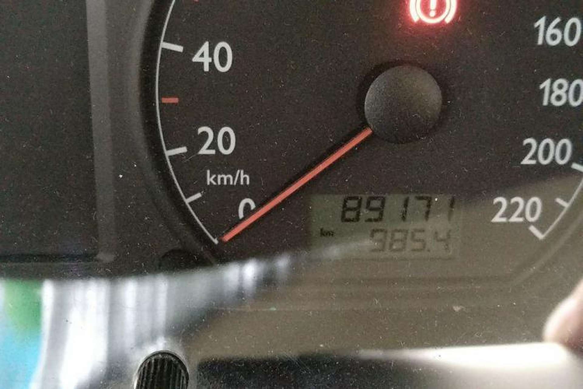 Used Volkswagen Polo 2006 Jingqing 1.4L Manual Fashion Edition Odometer Close Up