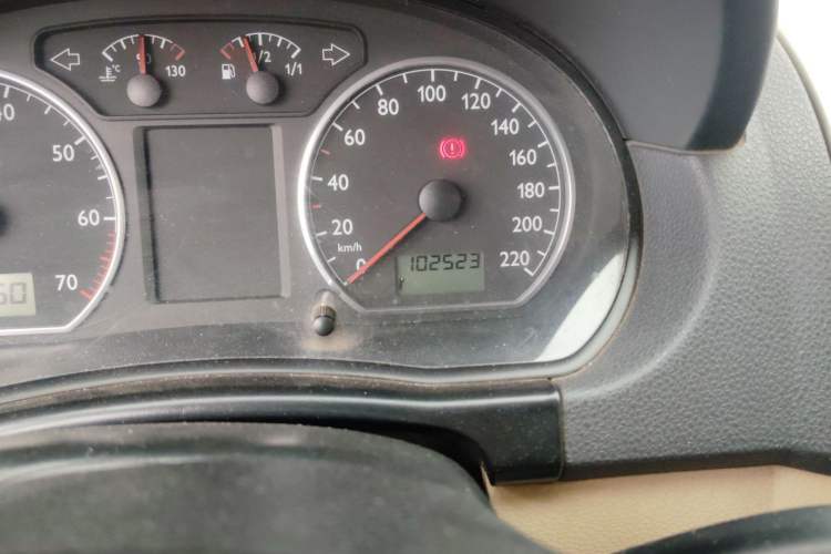 Used Volkswagen Polo 2006 Jingqu 1.6L Manual Elegant Edition Odometer Close Up