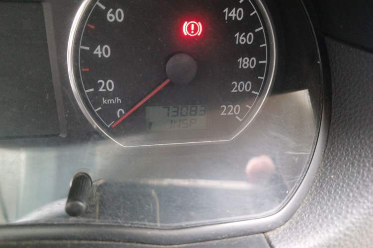 Used Volkswagen Polo 2006 Jingqu 1.6L Manual Elegant Edition Odometer Close Up
