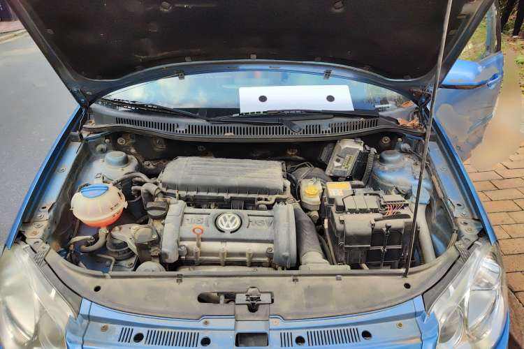 Used Volkswagen Polo 2007 Jingqing 1.6L Automatic Fashion Edition Engine Bay