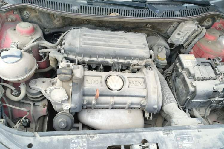 Used Volkswagen Polo 2007 Jingqing 1.6L Automatic Fashion Edition Engine Bay