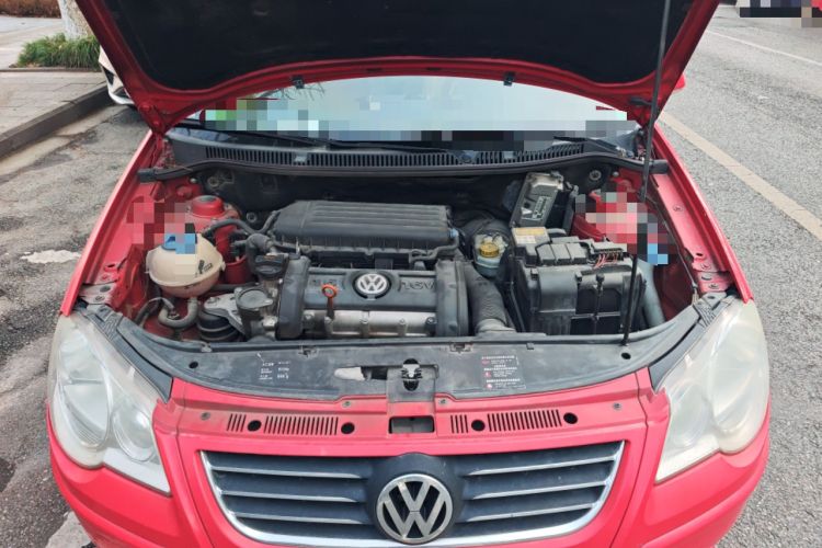 Used Volkswagen Polo 2007 Jingqing 1.6L Automatic Fashion Edition Engine Bay