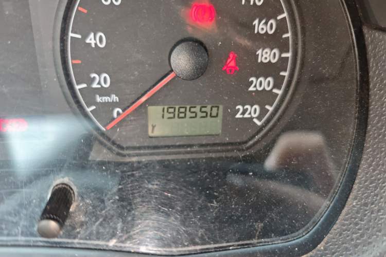 Used Volkswagen Polo 2007 Jingqing 1.6L Automatic Fashion Edition Odometer Close Up