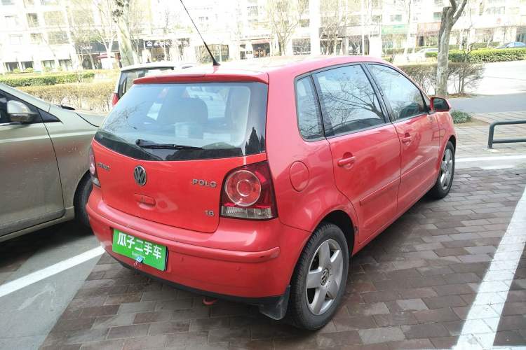 Used Volkswagen Polo 2007 Jingqing 1.6L Automatic Fashion Edition Rear Right 45 Deg