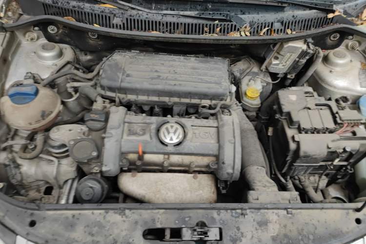 Used Volkswagen Polo 2007 Jingqing 1.6L Automatic Fashion Edition Engine Bay