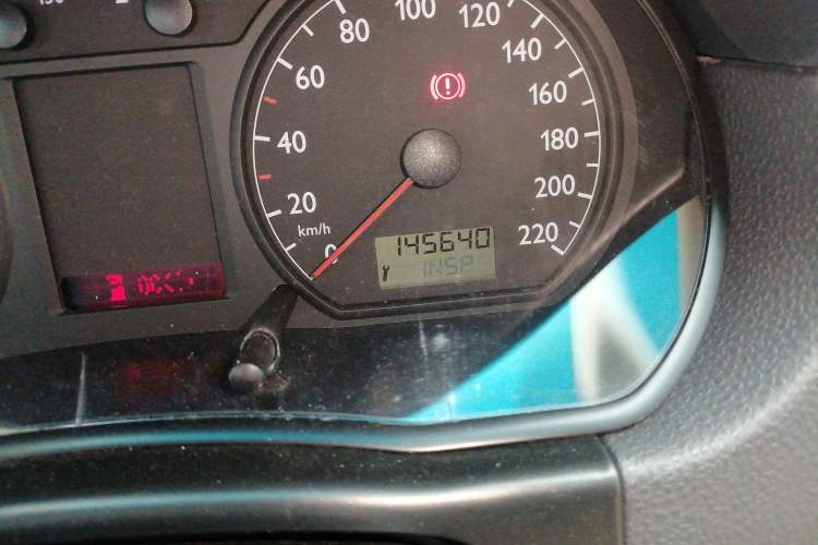 Used Volkswagen Polo 2007 Jingqing 1.4L Automatic Fashion Edition Odometer Close Up
