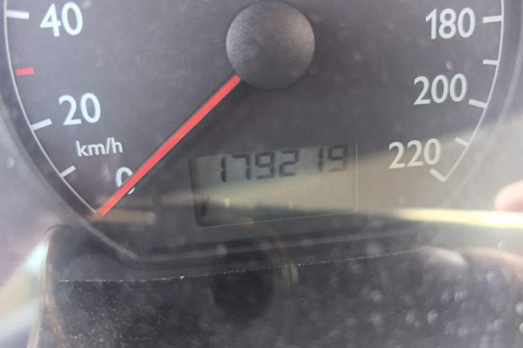 Used Volkswagen Polo 2007 Jingqing 1.4L Automatic Fashion Edition Odometer Close Up