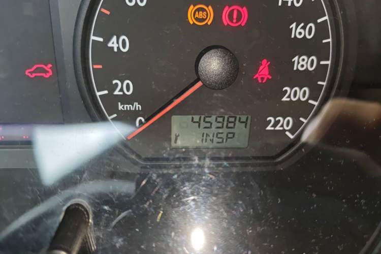 Used Volkswagen Polo 2007 1.6L Cross Polo Automatic Odometer Close Up
