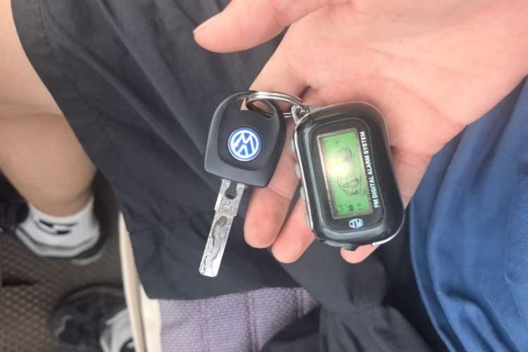 Used Volkswagen Polo 2007 Jingqing 1.4L Automatic Fashion Edition Vehicle Key