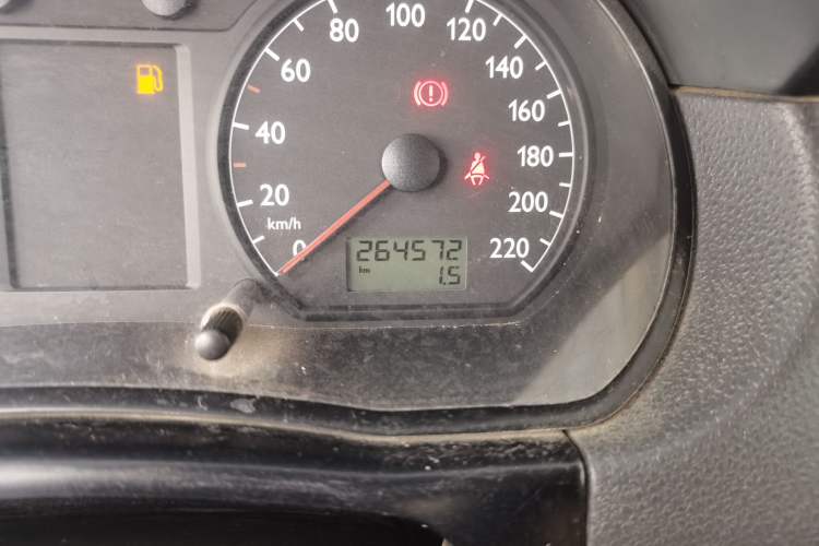 Used Volkswagen Polo 2007 Jingqing 1.4L Manual Fashion Edition Odometer Close Up