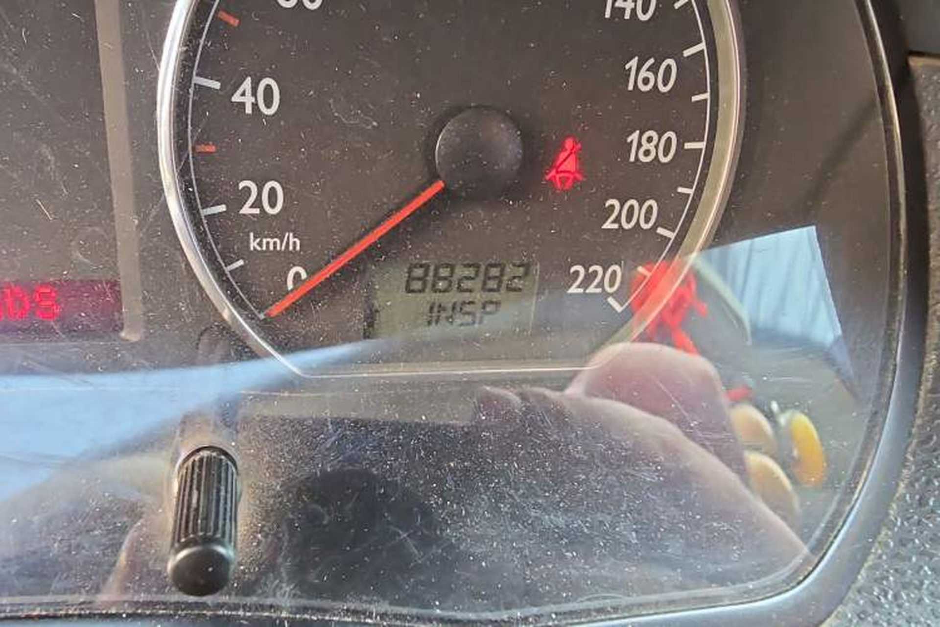Used Volkswagen Polo 2008 Jingqu 1.4L Automatic Elegant Edition Odometer Close Up