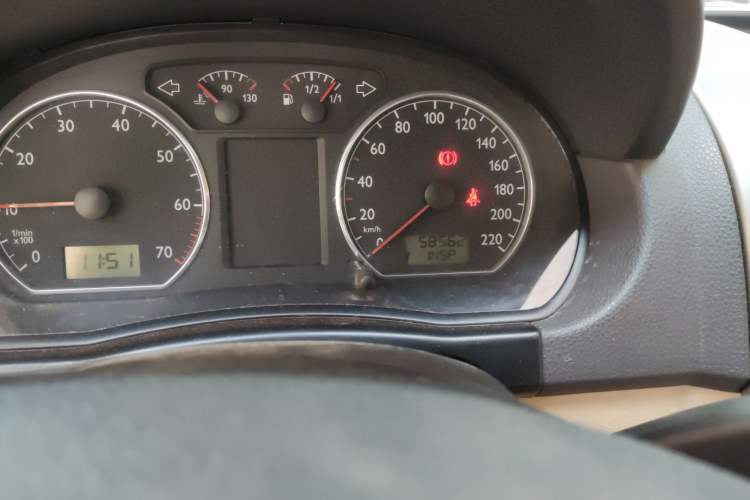 Used Volkswagen Polo 2008 Jingqu 1.6L Manual Elegant Edition Odometer Close Up
