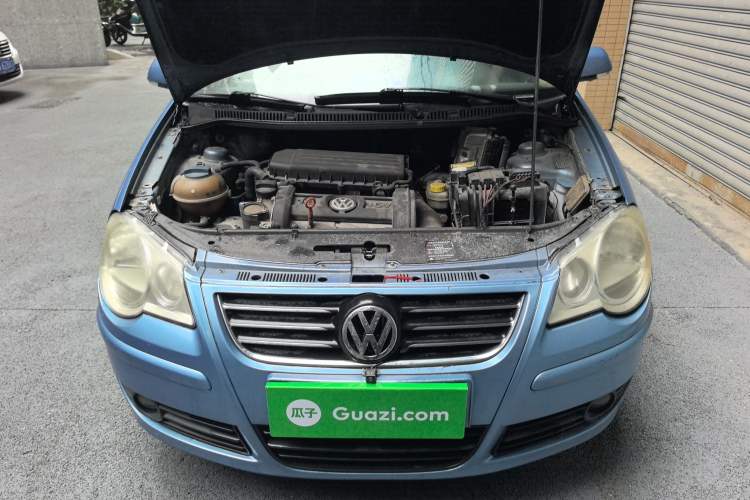 Used Volkswagen Polo 2009 Jingqing 1.6L Automatic Fashion Edition Engine Bay