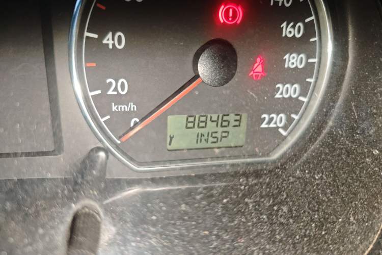 Used Volkswagen Polo 2009 Jingqu 1.6L Manual Elegant Edition Odometer Close Up