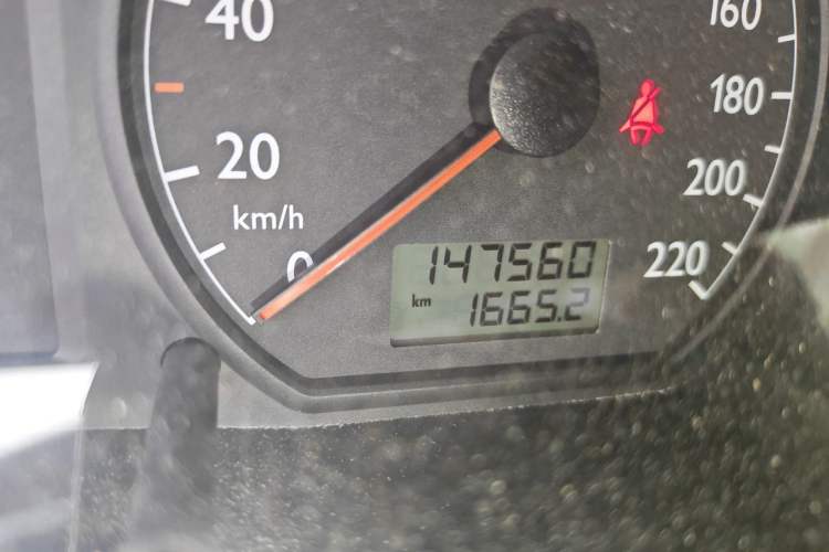 Used Volkswagen Polo 2009 Jingqing 1.4L Manual Shushang Edition Odometer Close Up