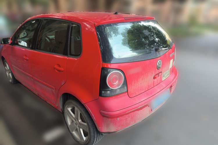 Used Volkswagen Polo 2009 Sporty 1.6L Automatic Model Rear Left 45 Deg