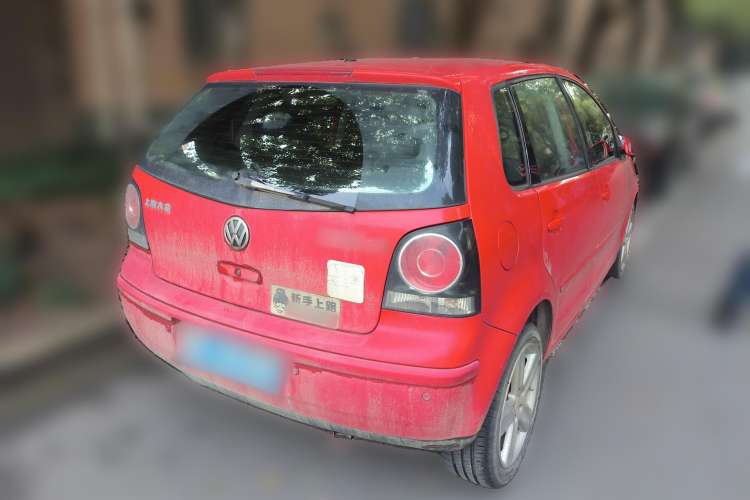 Used Volkswagen Polo 2009 Sporty 1.6L Automatic Model Rear Right 45 Deg