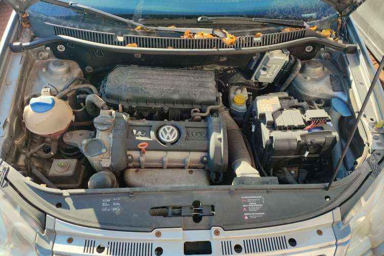 Used Volkswagen Polo 2009 Jingqu 1.6L Automatic Elegant Edition Engine Bay