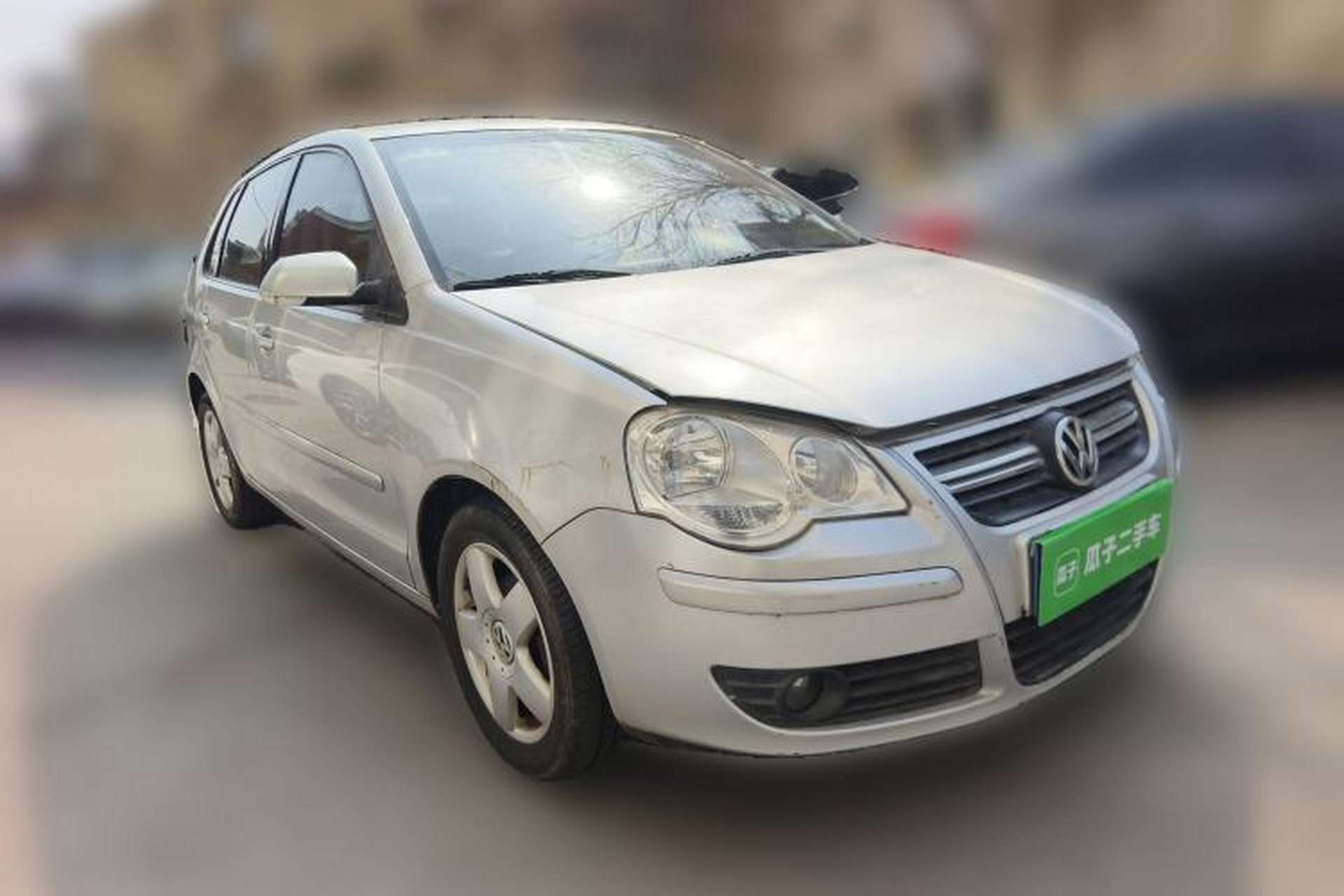 Used Volkswagen Polo 2009 Jingqing 1.6L Automatic Fashion Edition Front Right 45 Deg