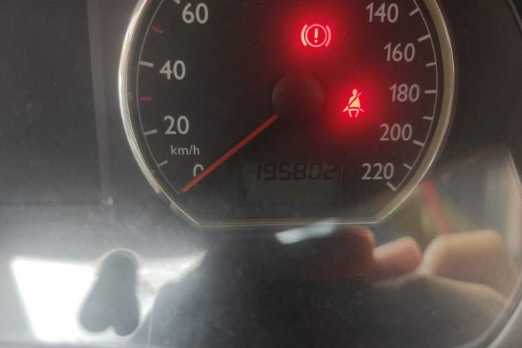 Used Volkswagen Polo 2009 Jingqu 1.6L Manual Elegant Edition Odometer Close Up