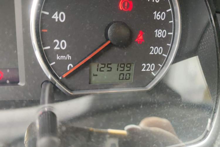 Used Volkswagen Polo 2009 Sporty 1.6L Automatic Model Odometer Close Up