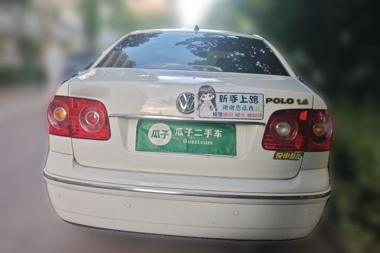 Used Volkswagen Polo 2009 Jingqu 1.4L Automatic Elegant Edition Rear