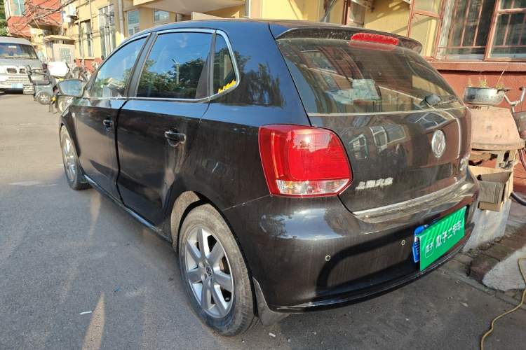 Used Volkswagen Polo 2011 1.6L Automatic ZhiKu Edition Rear Left 45 Deg