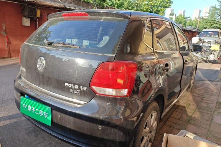 Used Volkswagen Polo 2011 1.6L Automatic ZhiKu Edition Rear Right 45 Deg