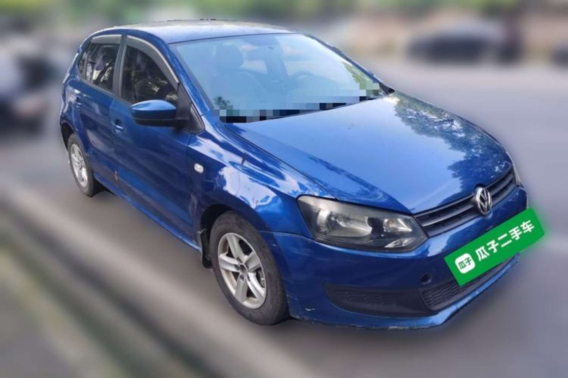 Used Volkswagen Polo 2011 1.4L Manual ZhiLe Edition Front Right 45 Deg