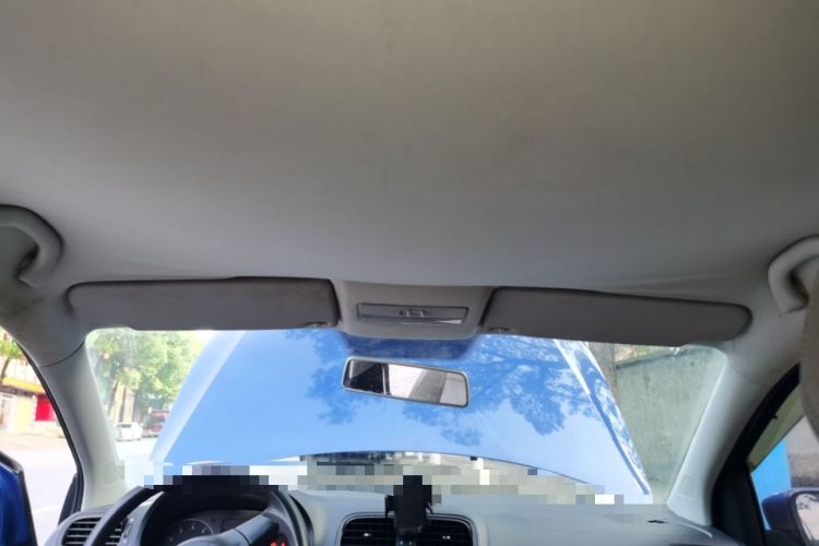 Used Volkswagen Polo 2011 1.4L Manual ZhiLe Edition Headliner