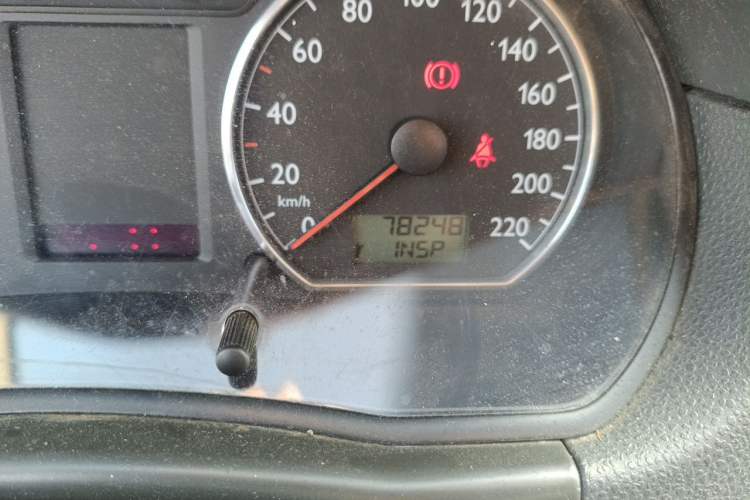 Used Volkswagen Polo 2011 Jingqu 1.4L Automatic Shishang Edition Odometer Close Up