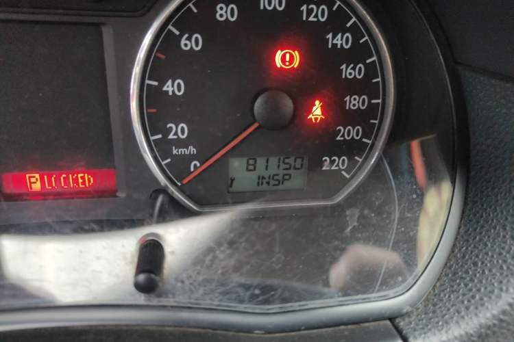 Used Volkswagen Polo 2011 Jingqu 1.6L Automatic Siku Edition Odometer Close Up