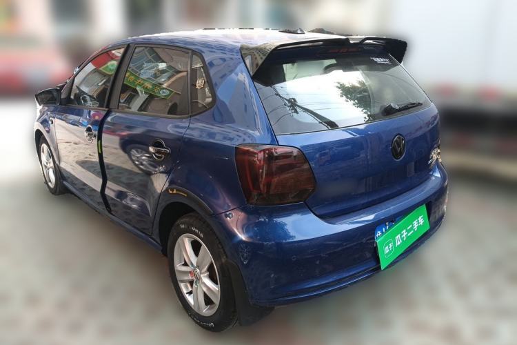 Used Volkswagen Polo 2011 1.4L Manual ZhiShang Edition Rear Left 45 Deg