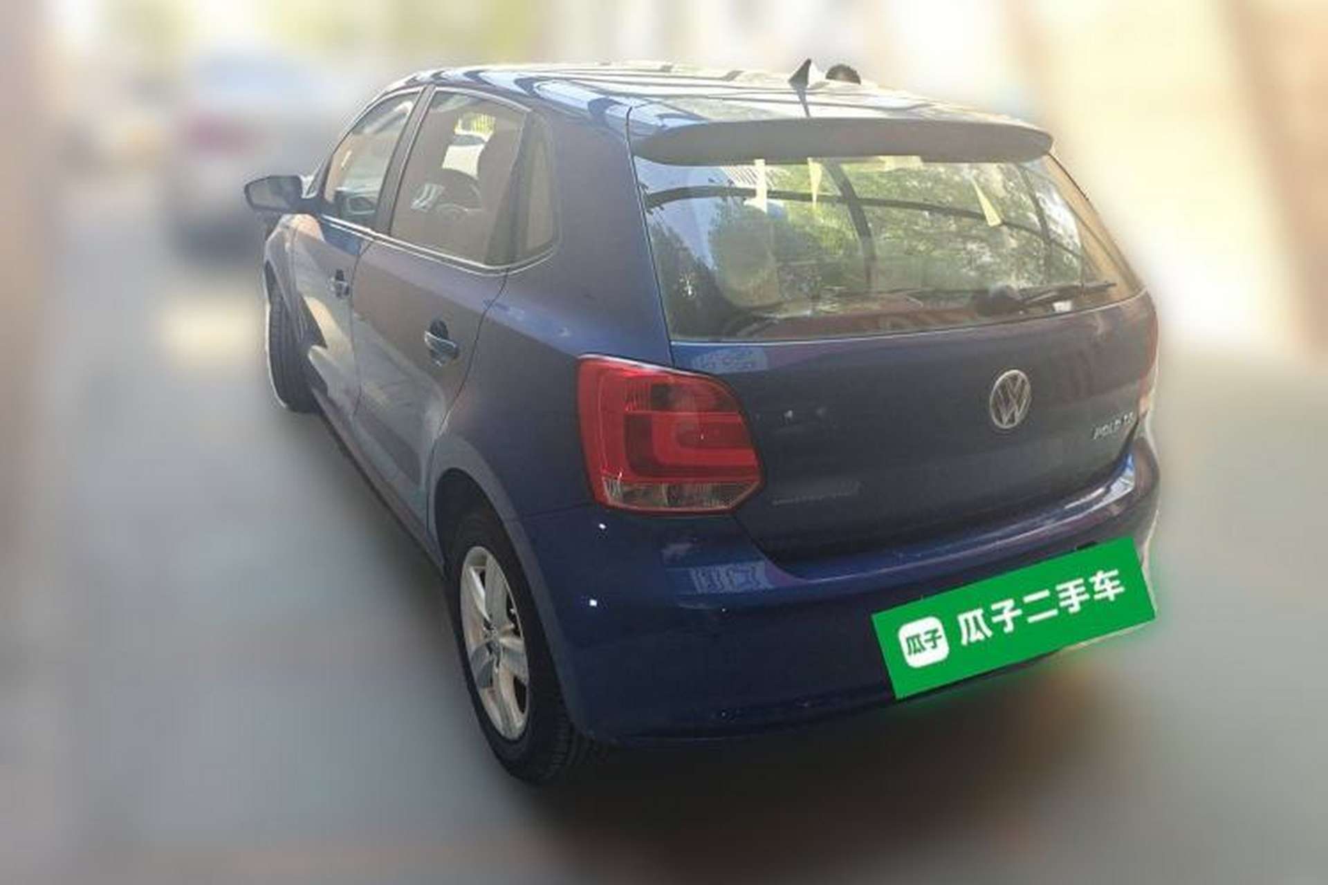 Used Volkswagen Polo 2011 1.6L Automatic ZhiShang Version Rear Left 45 Deg