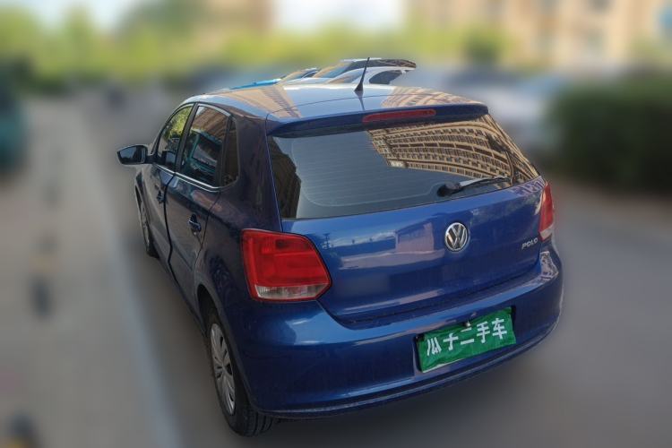 Used Volkswagen Polo 2011 1.4L Manual ZhiLe Edition Rear Left 45 Deg