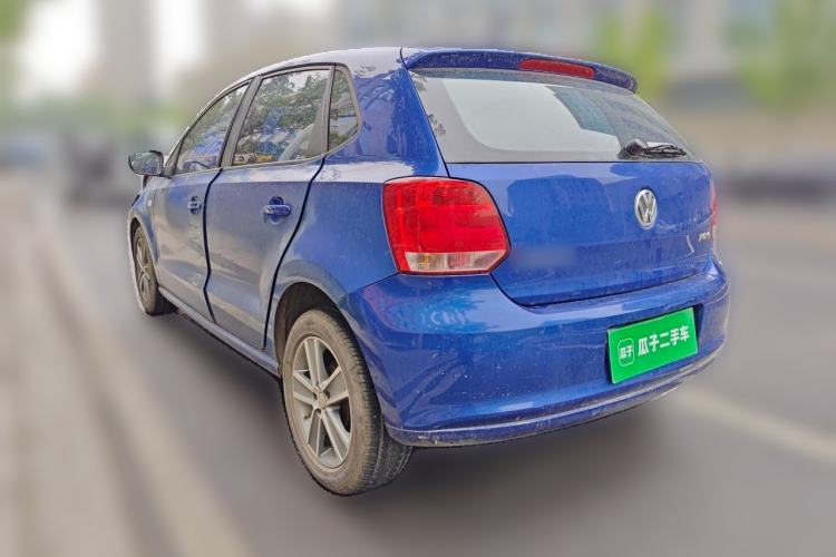 Used Volkswagen Polo 2011 1.4L Manual ZhiLe Edition Rear Left 45 Deg