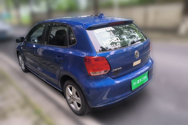 Used Volkswagen Polo 2011 1.4L Manual ZhiShang Edition Rear Left 45 Deg