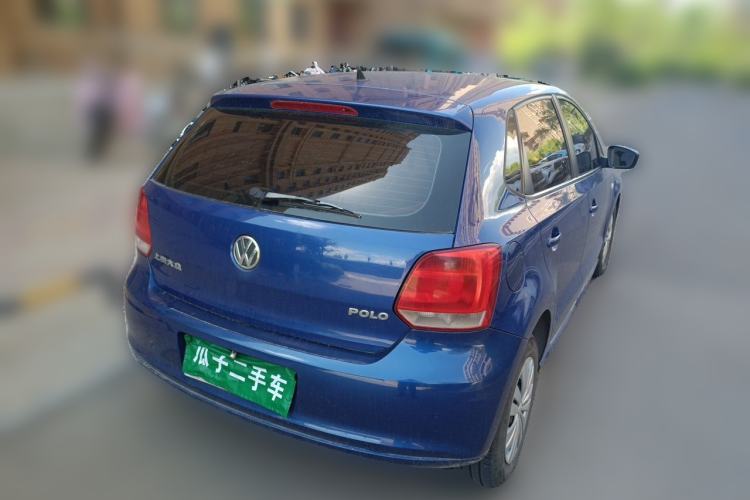 Used Volkswagen Polo 2011 1.4L Manual ZhiLe Edition Rear Right 45 Deg