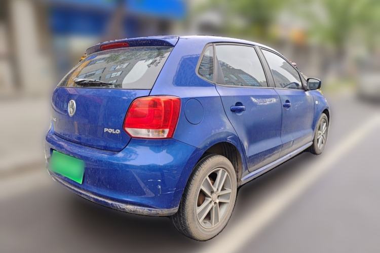 Used Volkswagen Polo 2011 1.4L Manual ZhiLe Edition Rear Right 45 Deg