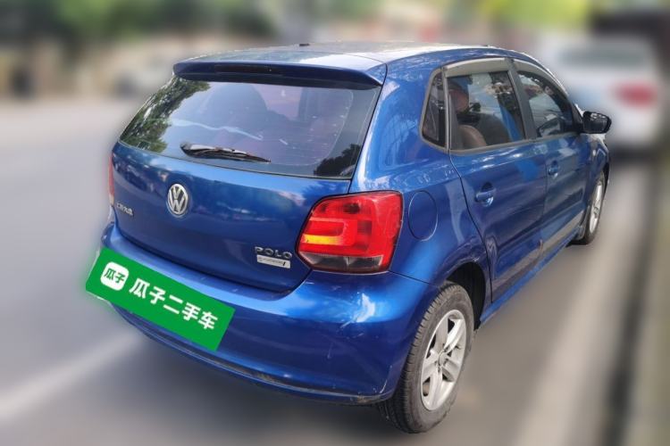Used Volkswagen Polo 2011 1.4L Manual ZhiLe Edition Rear Right 45 Deg
