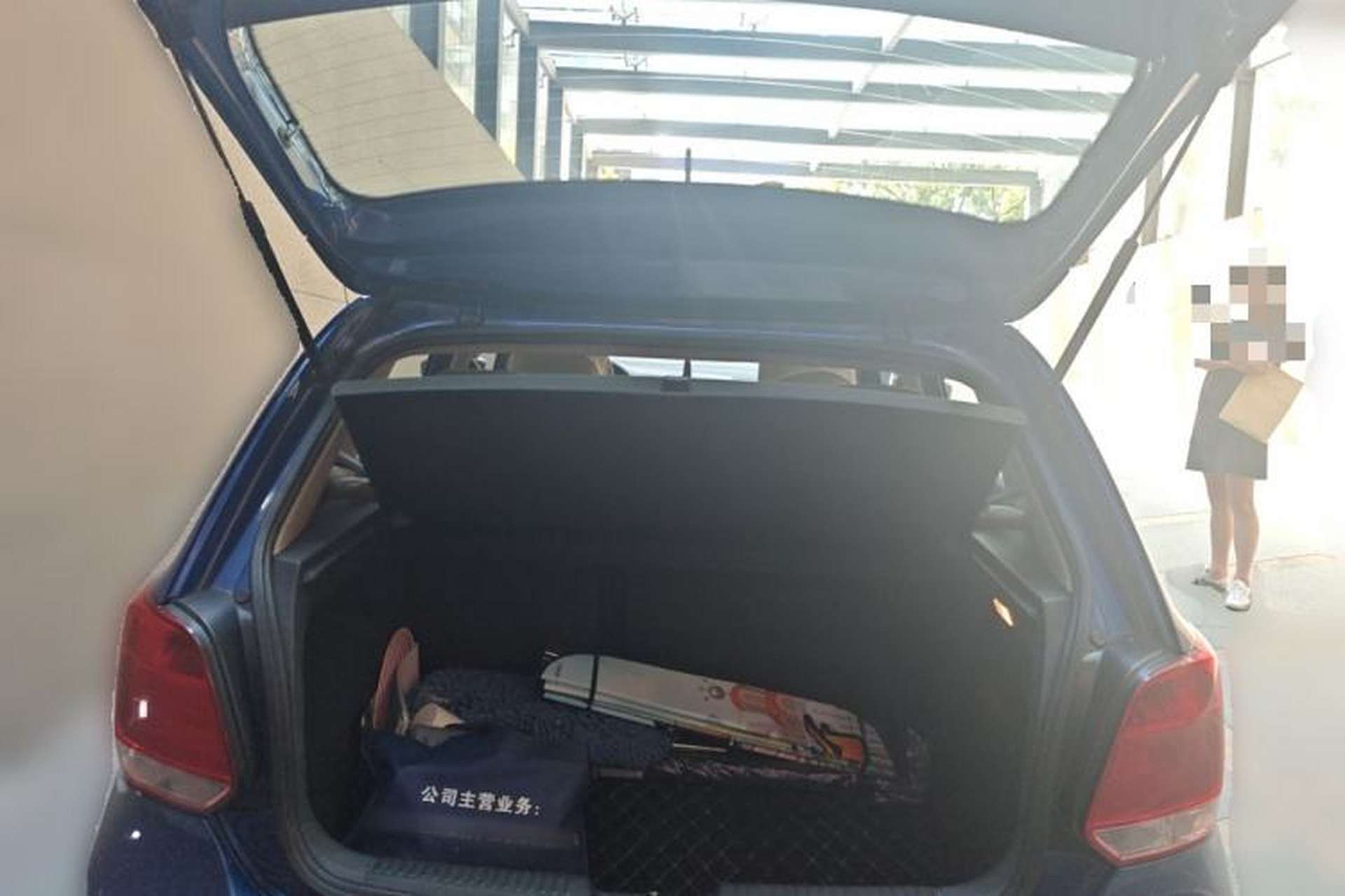 Used Volkswagen Polo 2011 1.6L Automatic ZhiShang Version Trunk